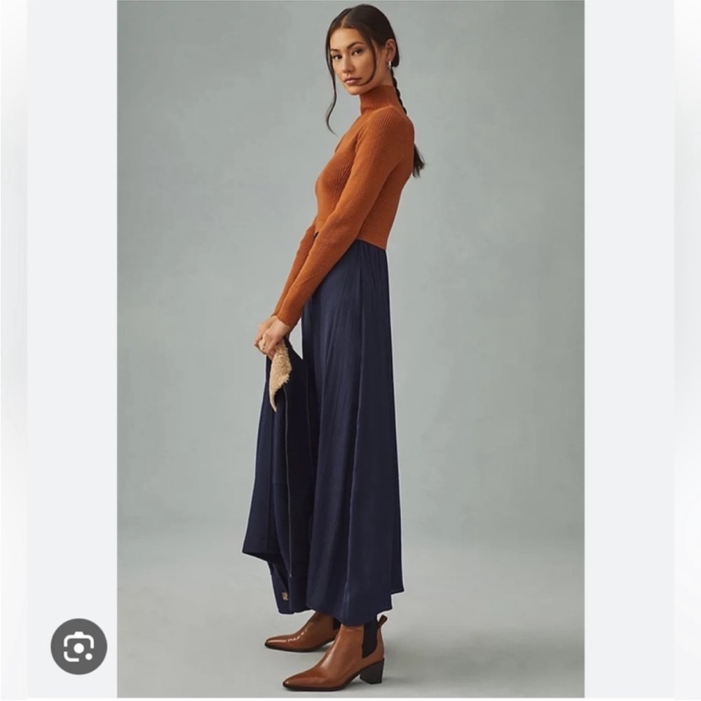 Anthropologie Thea Twofer Sweater Dress